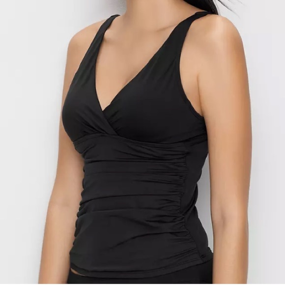 Lauren Ralph Lauren Beach Club Tankini Swim Top - Picture 3 of 10